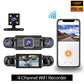 🔥2025 HOT SALE🔥 4-channel 1080P car recorder