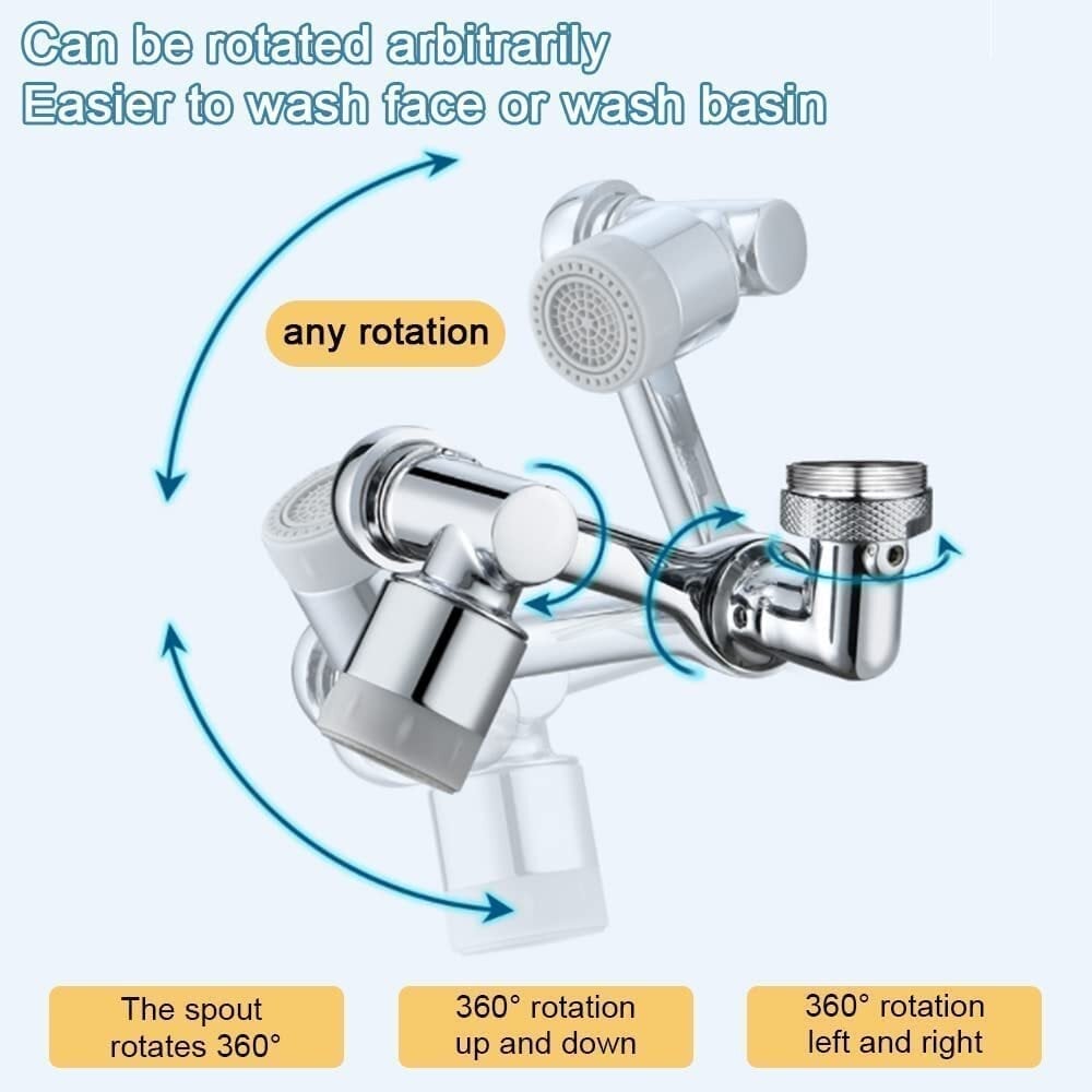 ⏳Tijdelijke korting van 50%💥Kraan met roterende robotarm 1080° (universeel model)