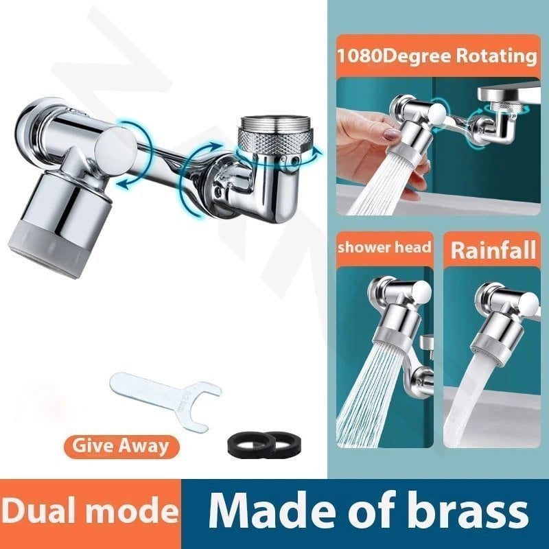 ⏳Tijdelijke korting van 50%💥Kraan met roterende robotarm 1080° (universeel model)
