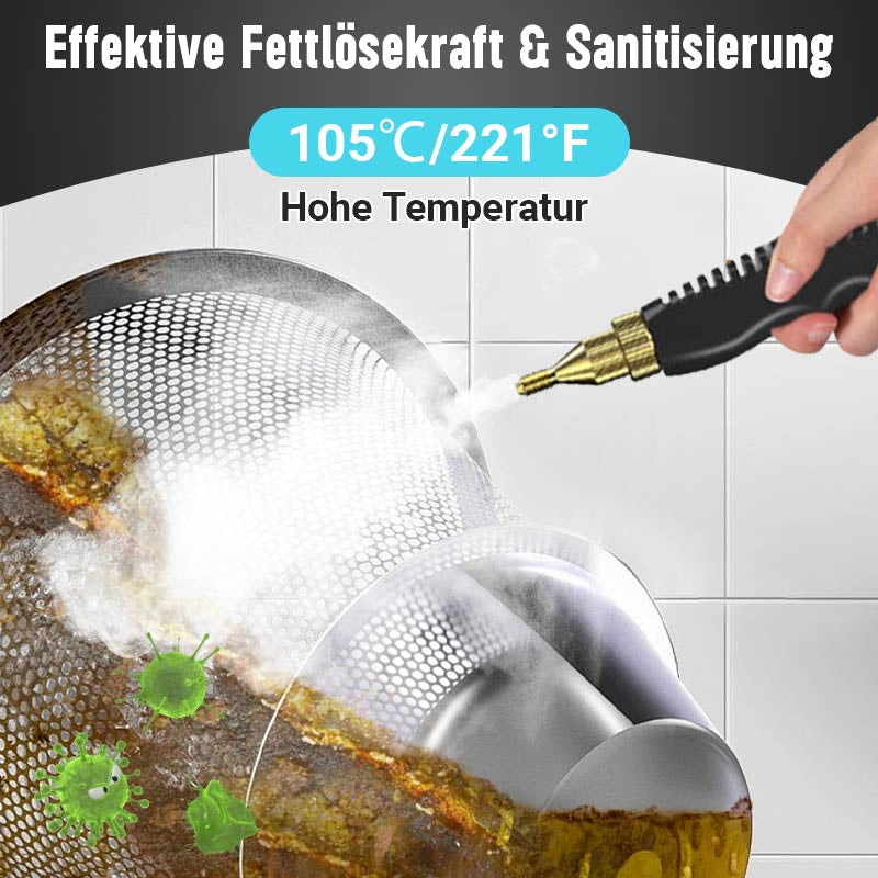 🔥💨 2500W Hochdruck-Dampfreiniger – kraftvolle Hochtemperatur-Reinigung 🔥💨 Ohne Chemie, für Küche, Bad & Co. – blitzsauber mit 50% Rabatt im HEIßEN SALE!