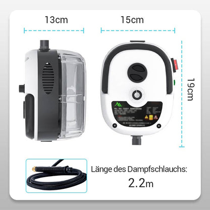 🔥💨 2500W Hochdruck-Dampfreiniger – kraftvolle Hochtemperatur-Reinigung 🔥💨 Ohne Chemie, für Küche, Bad & Co. – blitzsauber mit 50% Rabatt im HEIßEN SALE!