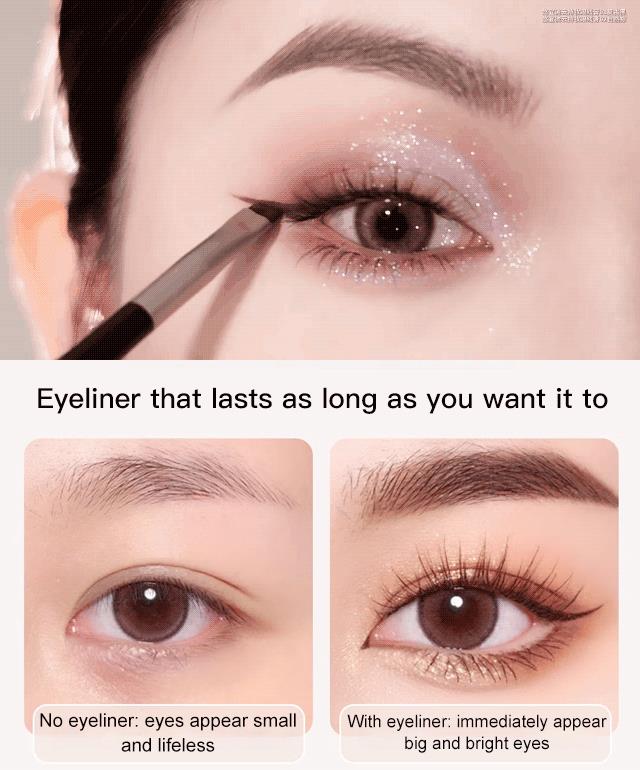 Wasserfester Eyeliner in zwei Farben（1 KAUFEN 1 GRATIS）