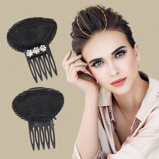 Invisible fluffy hair pillow clip