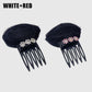 Invisible fluffy hair pillow clip