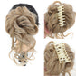 Messy Bun Haarteil, gewelltes lockiges Chignon Pferdeschwanz Haarteil für den täglichen Gebrauch