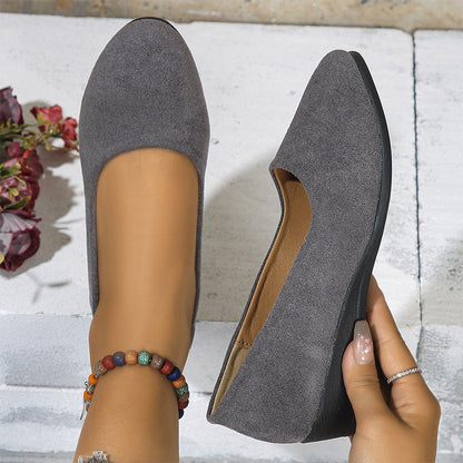 🎀Nieuwkomer 2025🎀Elegante, lichte, antislip wigschoenen met lage hak