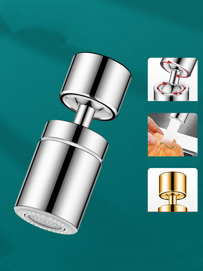 🚰48% Rabatt♨️ 360° Swivel Kitchen Sink Aerator - Dual-Function 2-Flow Sprayer Faucet Head