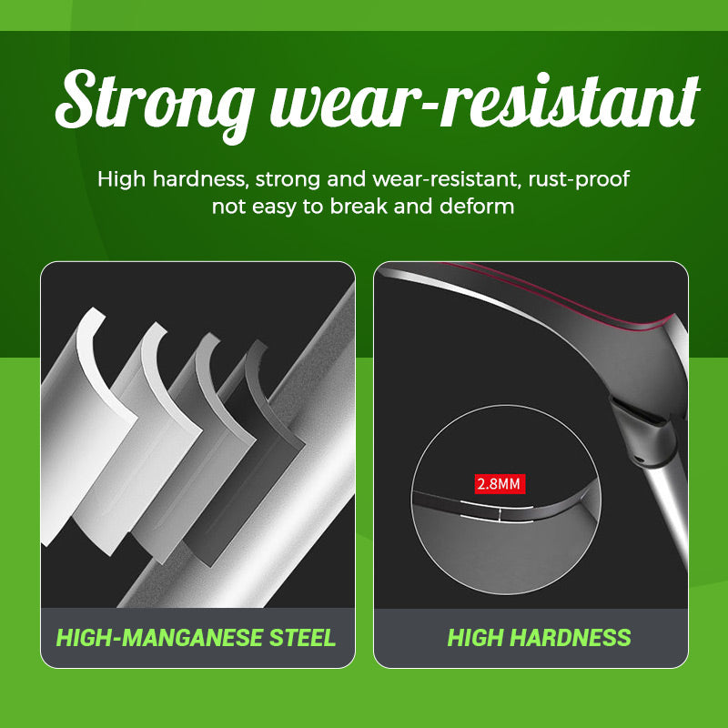 Mintiml® High Manganese in acciaio doppio scythe