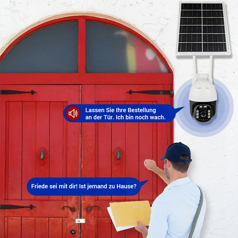 🌸Sensommersalg 🌸Tidsbegrenset 42 % rabatt💕🎥Smart trådløst solcelleovervåkingskamera✅Gratis frakt✈