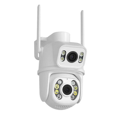 Dual Lens Night Vision HD Security Camera