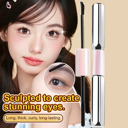 🌸💐Wasserfeste Mascara mit zwei Spitzen für mehr Länge und Schwung (50 % Rabatt)