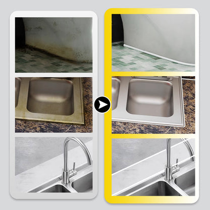🏠⏳Begrenzte Zeit 50% Rabatt💥Multifunktionale wasserdichte weiße Dichtungsmasse mit Schaber