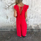 🔥SCHNÄPPCHEN 49 % RABATT✨ Jumpsuit mit V-Ausschnitt und Leopardenmuster für Damen