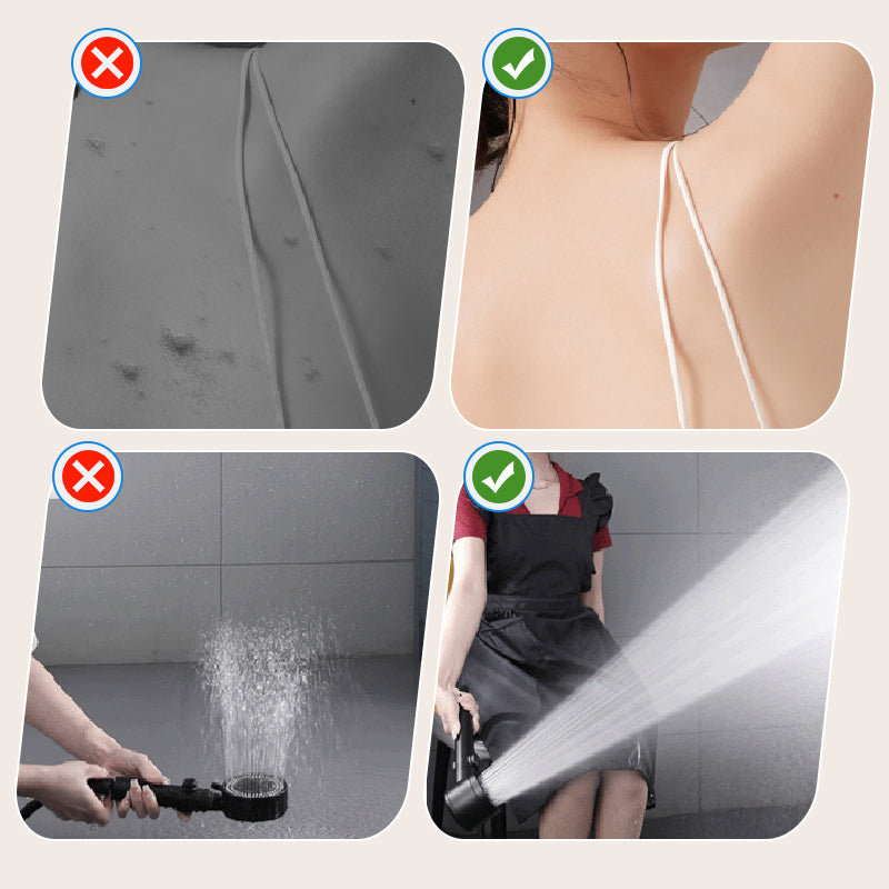 🔥Solange der Vorrat reicht 40 % Rabatt!🎉 4-Stufen-Duschkopf mit Hochdruck & Filter – Perfekte Duscherlebnis!