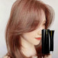 Color de cabello listoso largo y listón