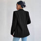 Einfarbige Anzugjacke für Damen