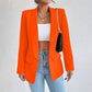 Einfarbige Anzugjacke für Damen