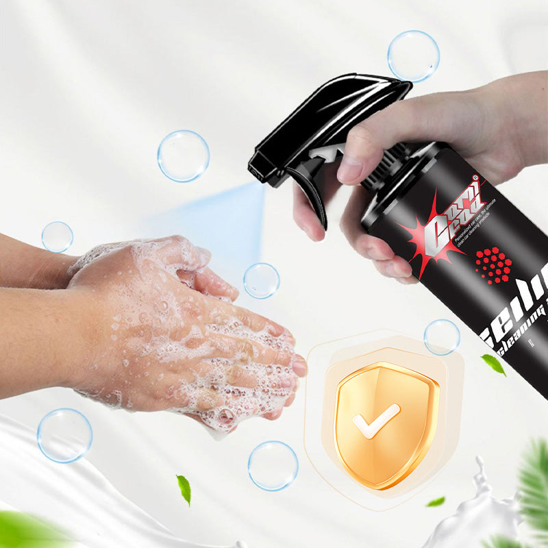 Spray per la pulizia in schiuma per interni multiuso