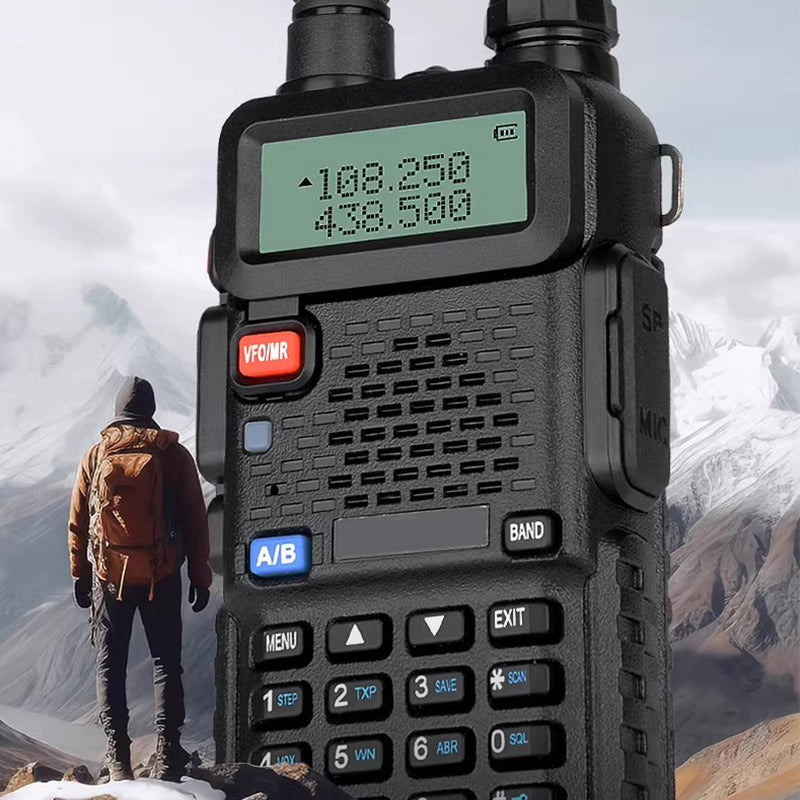 Çift bantlı geniş menzilli UV5R radyo ile UV-5R amatör radyo cihazı