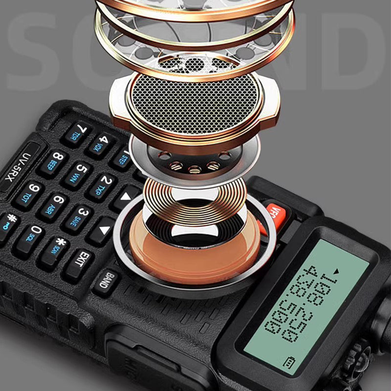 Çift bantlı geniş menzilli UV5R radyo ile UV-5R amatör radyo cihazı