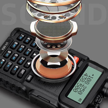 Çift bantlı geniş menzilli UV5R radyo ile UV-5R amatör radyo cihazı