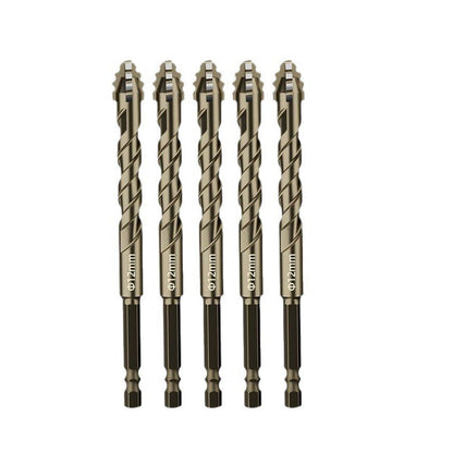 Ensemble de 4-PCS de foret excentrique à quatre flats