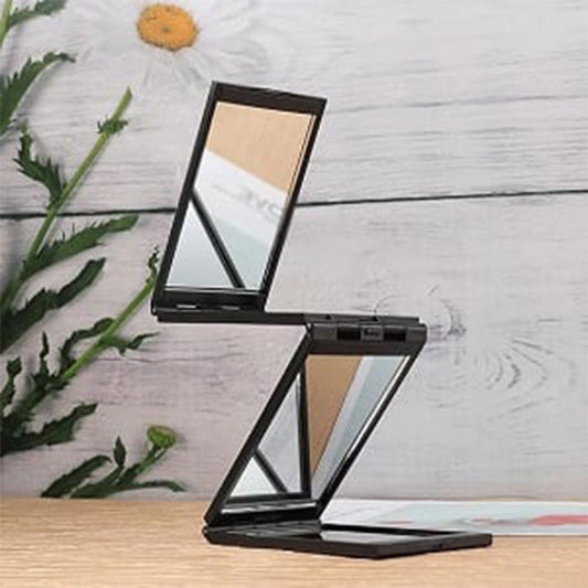 Multi -angle folding mirror - view of the head and back
