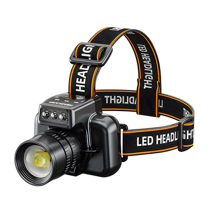 Powerful headlamp with an extremely long service life