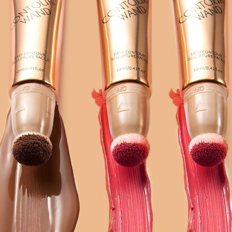 Pluma de maquillaje líquido multifuncional para marcador y acabado