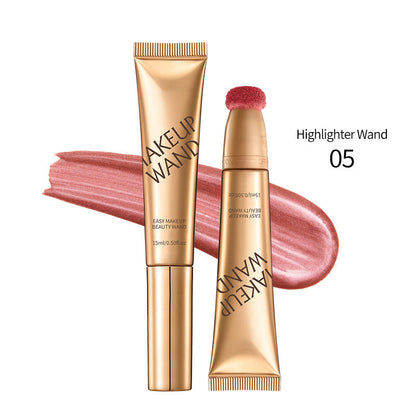 Pluma de maquillaje líquido multifuncional para marcador y acabado