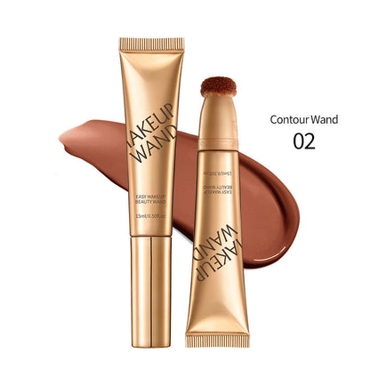 Pluma de maquillaje líquido multifuncional para marcador y acabado