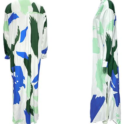 💃🏻Lässiges, bedrucktes, langes Kleid für Frauen