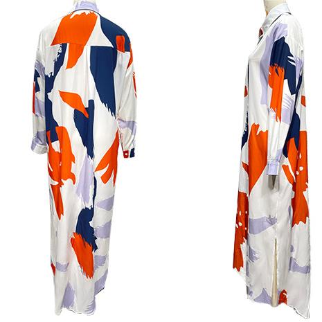 💃🏻Lässiges, bedrucktes, langes Kleid für Frauen