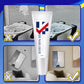 Powerful, mold -resistant, white nail -free glue