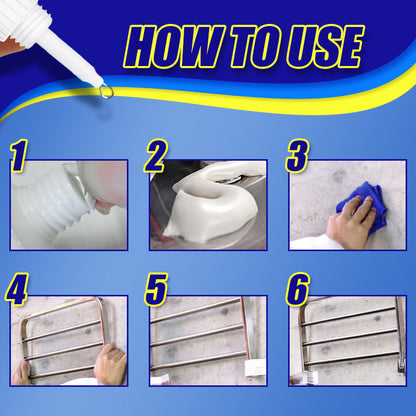 Powerful, mold -resistant, white nail -free glue