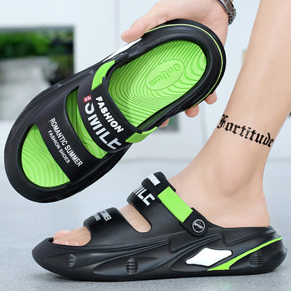 🔥2025 heißer Verkauf🔥chunky gepolsterte Sandalen mit einem schwellähnlichen Griff