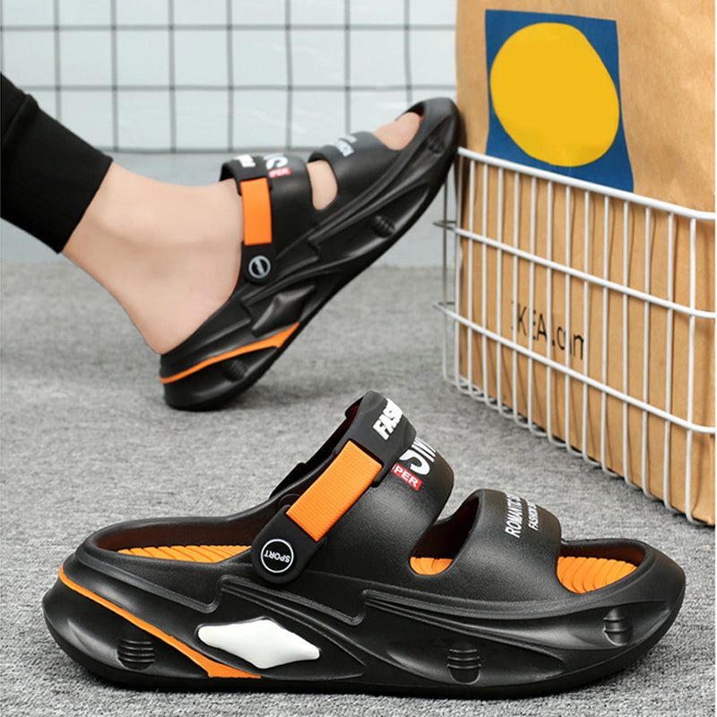 🔥2025 heißer Verkauf🔥chunky gepolsterte Sandalen mit einem schwellähnlichen Griff
