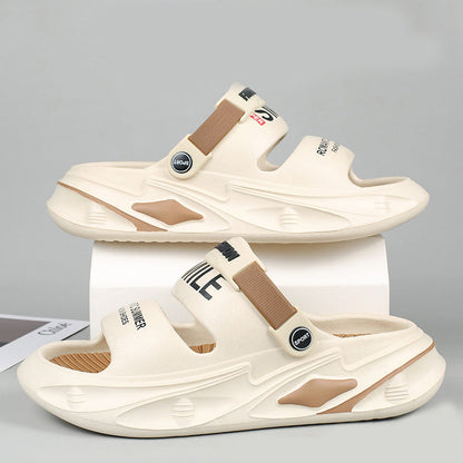 🔥2025 heißer Verkauf🔥chunky gepolsterte Sandalen mit einem schwellähnlichen Griff