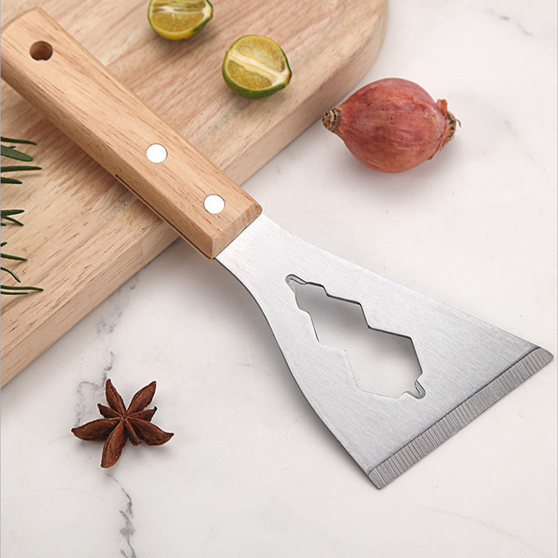 🛠️ KAUFE 1, ERHALTE 1 GRATIS! ⚒️ Mehrzweck-Spachtelmesser – Stahlklinge, Holzgriff & Perfekt für Renovierung 🏠