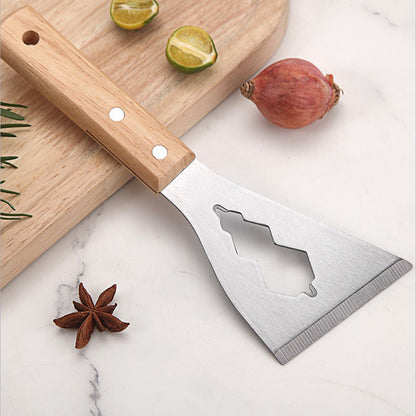 🛠️ KAUFE 1, ERHALTE 1 GRATIS! ⚒️ Mehrzweck-Spachtelmesser – Stahlklinge, Holzgriff & Perfekt für Renovierung 🏠