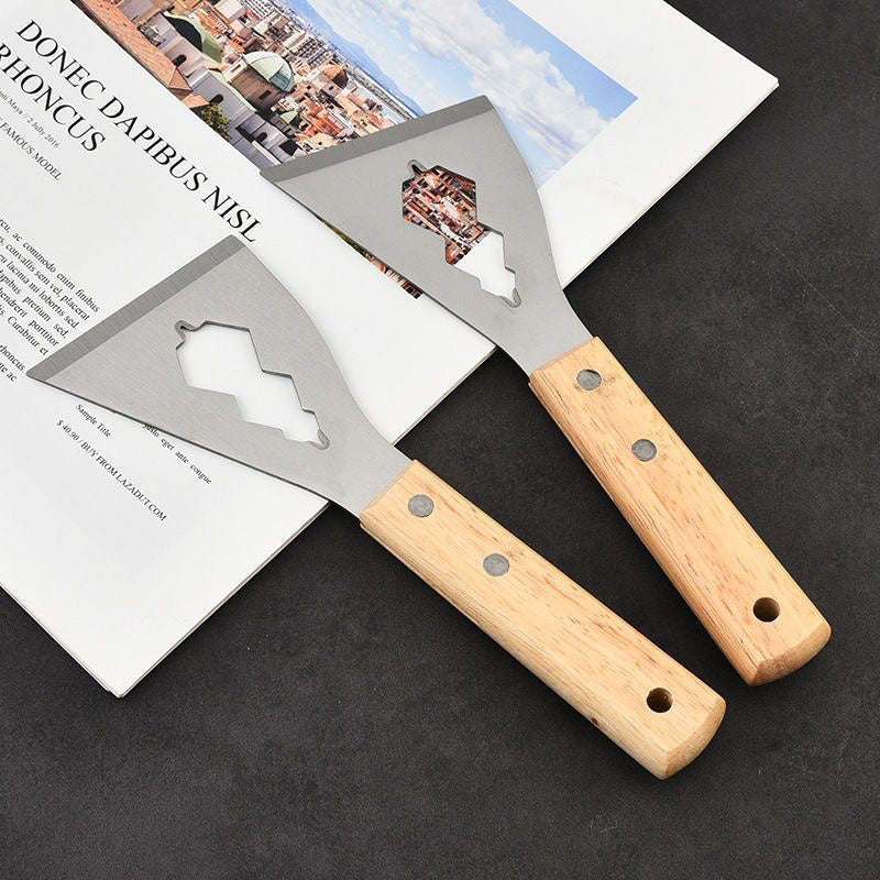 🛠️ KAUFE 1, ERHALTE 1 GRATIS! ⚒️ Mehrzweck-Spachtelmesser – Stahlklinge, Holzgriff & Perfekt für Renovierung 🏠