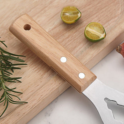 🛠️ KAUFE 1, ERHALTE 1 GRATIS! ⚒️ Mehrzweck-Spachtelmesser – Stahlklinge, Holzgriff & Perfekt für Renovierung 🏠