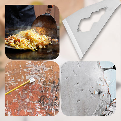 🛠️ KAUFE 1, ERHALTE 1 GRATIS! ⚒️ Mehrzweck-Spachtelmesser – Stahlklinge, Holzgriff & Perfekt für Renovierung 🏠