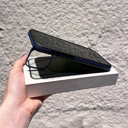 Magnetisk mobiltelefonfodral med linsfäste för iPhone -serien