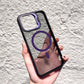 Magnetische Handyhülle mit Objektivhalterung für iPhone Serie