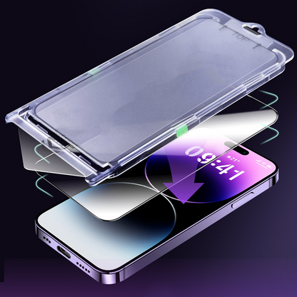 HD Display Protection Film for iPhone Series - Automatisk installasjon av støvfjerning