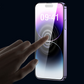 HD Displayschutzfolie für iPhone Serie - Automatische Staubentfernung Installation