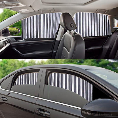 🔥Universele magnetische privacyzonwering voor zijramen in de auto