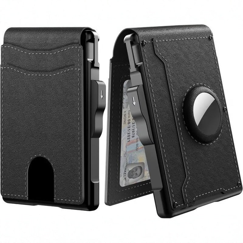 💲Begrenset tid halv pris - Slim Wallet kredittkortholder med pengeklips