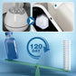 Brosse de toilette jetable avec packs de recharge